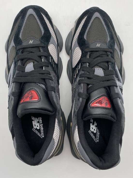 NEW BALANCE 9060 BLACK/GREY # U9060BLK US MENS SIZE 6.5 ( WOMEN 8 )